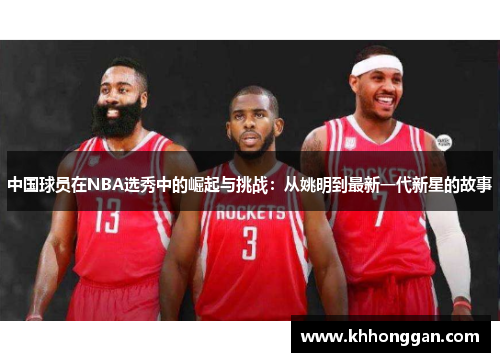 中国球员在NBA选秀中的崛起与挑战：从姚明到最新一代新星的故事
